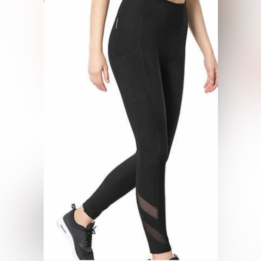 Mondetta Midnight Black Performance Leggings - Picture 1 of 5